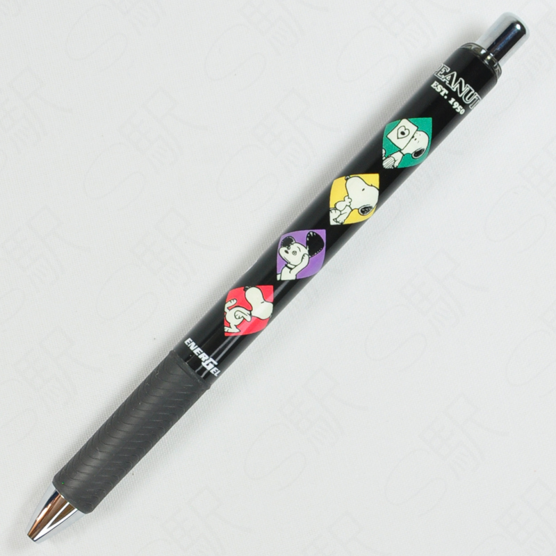 Pentel Energel 0.5mm Ballpen x Kamio Japan - Snoopy Black Pentel Energel 0.5mm Ballpen x Kamio Japan - Snoopy Black